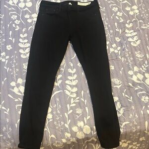 rag & bone Women's Classic Black Skinny Jeans